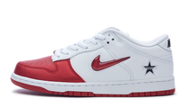 Nike SB Dunk Low Supreme Jewel Swoosh Red