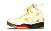 Nike Jordan 5 Retro SP x OFF-WHITE Sail 2020 (DH8565-100) Men's Size 7-12