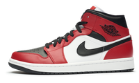 Nike Jordan 1 Mid Chicago Black Toe 2020 (554724-069) Men's Size 7-12