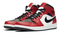 Nike Jordan 1 Mid Chicago Black Toe 2020 (554724-069) Men's Size 7-12