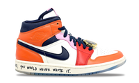 Nike Jordan 1 Mid x Melody Ehsani SE Fearless 2019 (CQ7629-100) Women's Size 6-8