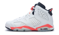 nike Air Jordan 6 Retro Infrared White (GS) 2014