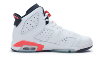 nike Air Jordan 6 Retro Infrared White (GS) 2014
