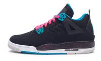 Nike Jordan 4 Retro Black Vivid Pink 2012 GS (487724-019) Youth Size 4Y-7Y