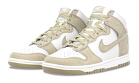 Nike Dunk High Tan Suede White