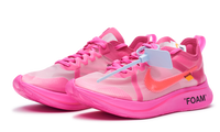 Nike Zoom Fly SP x OFF-WHITE Tulip Pink 2018 (AJ4588-600) Men's Size 4-13