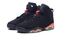 Nike Jordan 6 Retro Infrared Black Red 2014 GS (384665-023) Youth Size 6Y-7Y