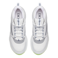 Dior B22 White Silver Fluo Green