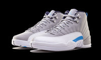 nike Air Jordan 12 Retro Grey University Blue