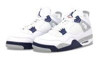 nike Air Jordan 4 Retro White Midnight Navy